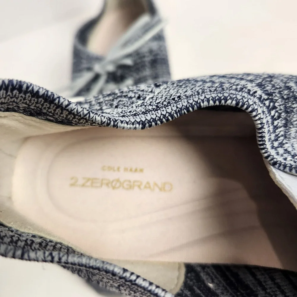 Cole Haan Zero Grand Women's‎ Blue Comfy Casual Lace-up Sneakers Size 8B